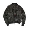 Forzieri Mens Black Leather Motorcycle Jacket in Black for Men - Lyst