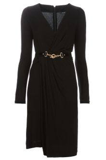 Gucci Belted Dress - Lyst