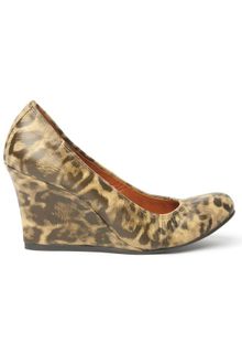 Lanvin Leopard-print Ballet Wedge - Lyst