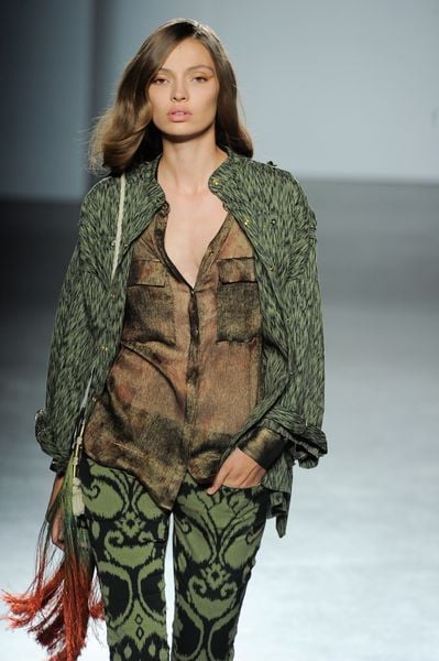 Matthew Williamson Safari Jacket in Green - Lyst
