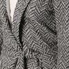 Nightcap Clothing Herringbone Hoodie Coat in Gray (black) - Lyst