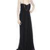 Alexander Mcqueen Draped Silk Chiffon Bustier Gown in Purple (prune) - Lyst