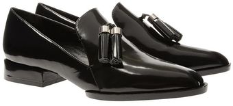 Alexander Wang Georgie Leather Loafers with Tassels - Lyst