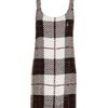 Ashish Sequin Tartan Dress with Fringing in Multicolor (black white) - Lyst