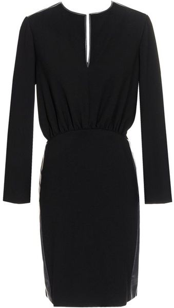 Balenciaga Dress with Sterling Silver-silk Blend Lining - Lyst