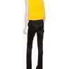 Burberry Prorsum Slim Fit Satin Trousers in Black - Lyst
