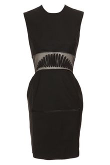 Emilio De La Morena Structured Silk and Wool Dress - Lyst