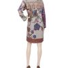 Etro Floral Printed Wool and Silk Shirt Dress in White (white multi) - Lyst