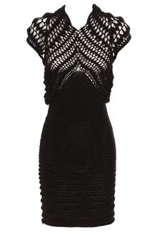 Mark Fast Stretch Mohair Knit Dress - Lyst