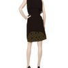 Marni Geometric Printed Crepe Wool Skirt in Black (black yellow) - Lyst