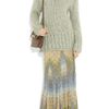 Missoni Zenzero Openknit Sweater in Gray (multicolored) - Lyst