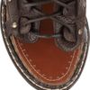 Proenza Schouler Cutout Laceup Leather Ankle Boots in Brown - Lyst