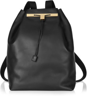 The Row Leather Backpack - Lyst