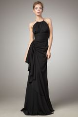 Robert Rodriguez Black Label Frances Halter Gown, Black