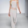Alberta Ferretti Spring 2012 Silver Strappy Sandal Heels in Silver (white) - Lyst