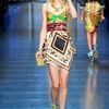 D&g Spring 2012 Scarf Wrapped Wedges  in Yellow - Lyst