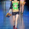 D&g Spring 2012 Scarf Wrapped Wedges  in Red - Lyst