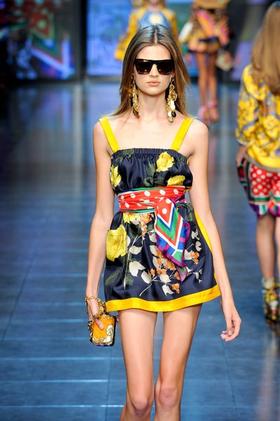 D&g Spring 2012 Charm Bracelet in Gold - Lyst
