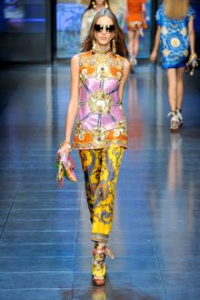 D&G Spring 2012 Paisley Printed Trouser - Lyst