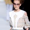 Fendi Spring 2012 Multicolor Knee Lenght Dress With White Oversized Collar in Multicolor - Lyst