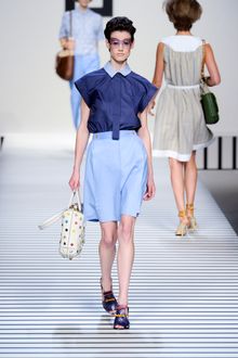 Fendi Spring 2012 Box Front Skirt - Lyst