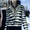 Gucci Spring 2012 Gold And White Short Fringed Boxy Jacket  in Gold (black) - Lyst