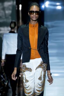 Gucci Spring 2012 Black Oversized Sunglasses - Lyst