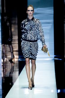 Gucci Spring 2012 Gold High Heeled Sandals - Lyst