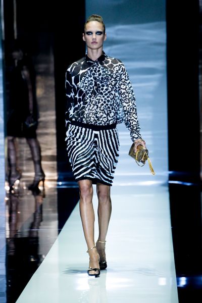 Gucci Spring 2012 Gold High Heeled Sandals in Gold - Lyst