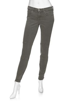 J Brand Mid-rise Zippered Skinny Jeans: Grey - Lyst