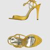 Obeline High Heeled Sandals in Gold (yellow) - Lyst