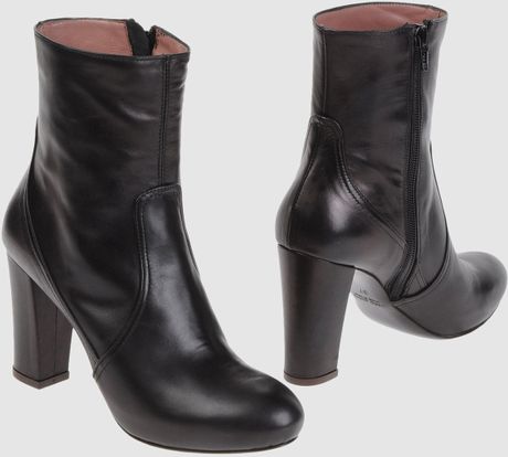Pierre Darre' Ankle Boots in Gray (lead) - Lyst