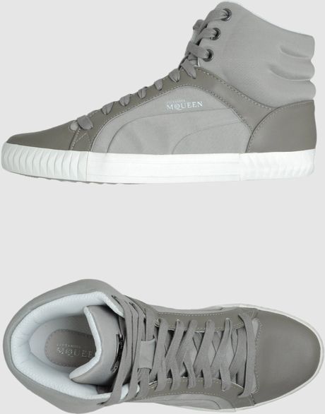 alexander mcqueen sneaker grey