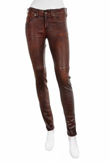 Rag & Bone Skinny Leather Pants - Lyst