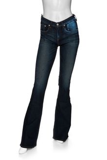 Rag & Bone Picadilly Highrise Flares: Denim - Lyst