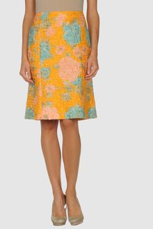 Miu Miu Knee Length Skirts - Lyst