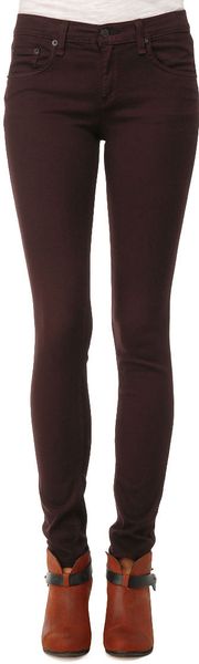 Rag & Bone Skinny - Wine - Lyst