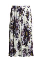 Suno Scattered Floral Print Skirt