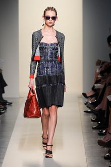 Bottega Veneta Spring 2012 Glazed Crocodile Handbag  - Lyst