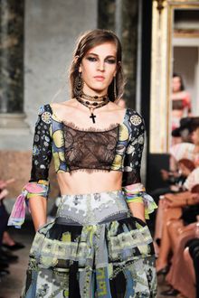 Emilio Pucci Spring 2012 Oversized Earrings - Lyst
