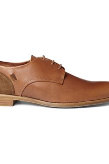 Folk Leather and Suede Derby Shoes - Lyst