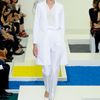 Jil Sander Spring 2012 White SquareToe Pumps  in White - Lyst