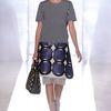 Marni Spring 2012 Multicolor Geometric Print ALine Knee Lenght Skirt With White Organza Underpinning in Multicolor - Lyst