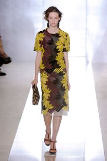 Marni Spring 2012 Black And Beige Clutch Bag - Lyst