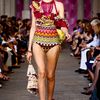 Missoni Spring 2012 Patterned Cloth Bag With Ring Handles in Multicolor - Lyst