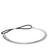 French Connection 3 Row Multi Chain Headband in Silver (rhodiumblack) - Lyst