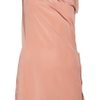 3.1 Phillip Lim Draped Washed Silkblend Top in Pink (blush) - Lyst