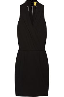 Catherine Malandrino Halterneck Wool-jersey Dress - Lyst
