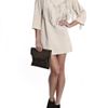 Isabel Marant Navajo Suede Fringe Dress in Pink (beige) - Lyst