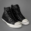 John Varvatos Chuck Taylor Studded Hightop in Silver for Men (black) - Lyst